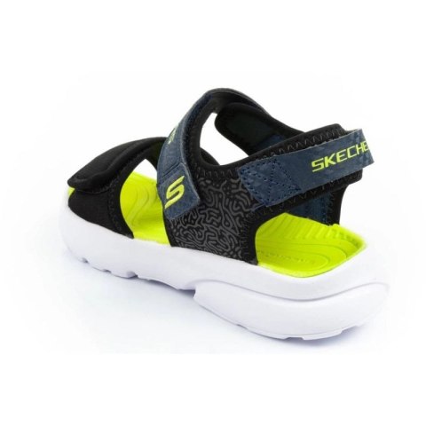 Sandały Skechers Jr 406512L/BKLM