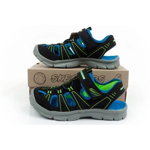 Sandały Skechers Jr 406520L/BBLM
