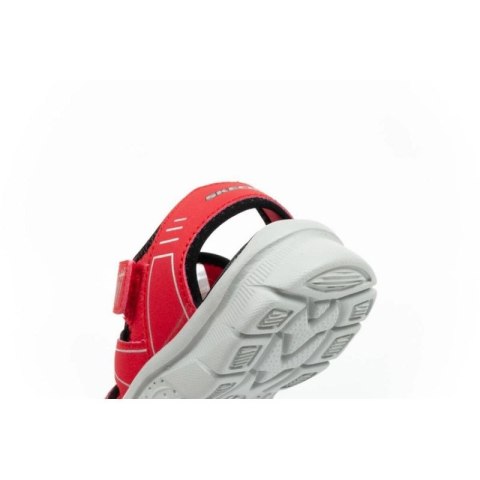 Sandały Skechers Relix Jr 406520L/RDBK