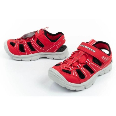 Sandały Skechers Relix Jr 406520L/RDBK