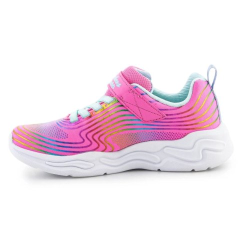Buty Skechers S-Lights Wavy Beams Jr 302338L-PKMT