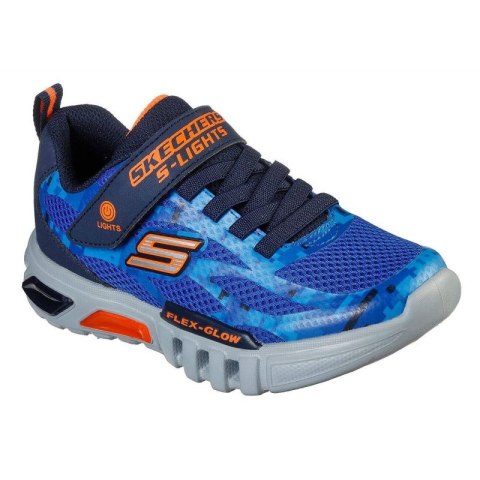 Buty Skechers FLEX-GLOW TAREN S-Lights JR 400018L-NVOR