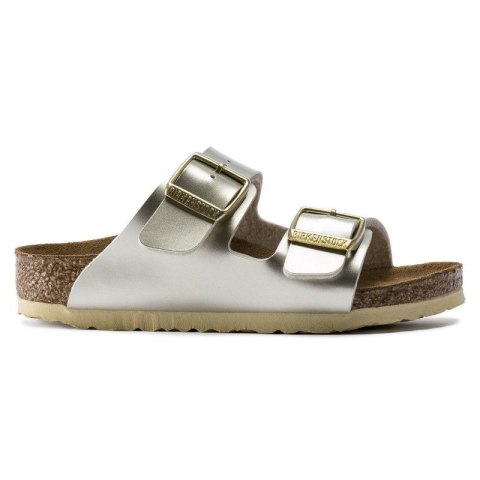 Klapki dziewczęce Birkenstock Arizona Kids Birko-Flor Electric Metallic Gold narrow wąskie (1014841) Klapki dziewczęce Birkenstock Arizona Kids Birko-Flor Electric Metallic Gold narrow wąskie (1014841)