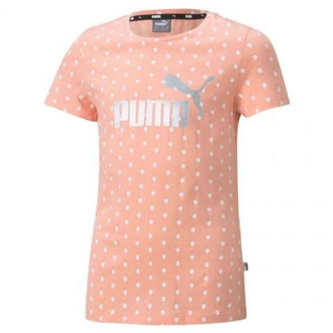 Koszulka Puma ESS+ Dotted Tee Jr 587042 26 Koszulka Puma ESS+ Dotted Tee Jr 587042 26