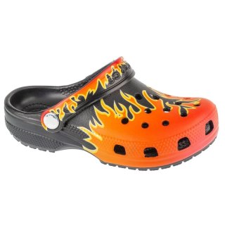 Klapki Crocs Classic Flames Clog Jr 210993-0C4