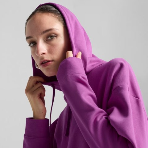 Bluza damska Puma ESS Comfort Hoodie fioletowa 682387 89