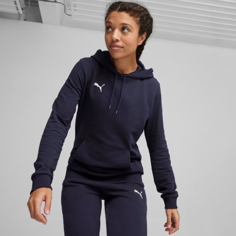 Bluza damska Puma Team Goal Casuals Hoody granatowa 658621 06