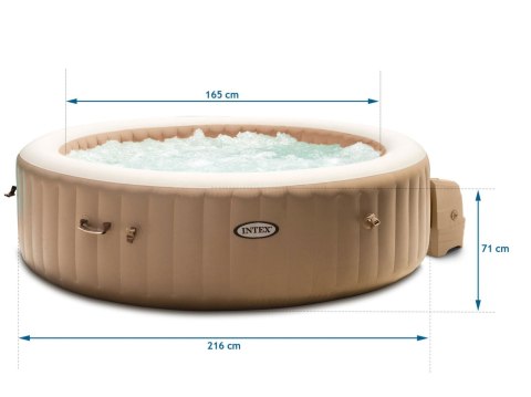 Dmuchane SPA z hydromasażem 216 x 71 cm 6 os. INTEX 28428 Dmuchane SPA z hydromasażem 216 x 71 cm 6 os. INTEX 28428