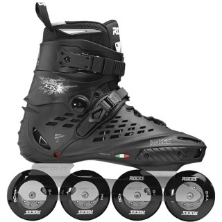 Łyżworolki Roces X35 TIF czarno-srebrne 400849 01