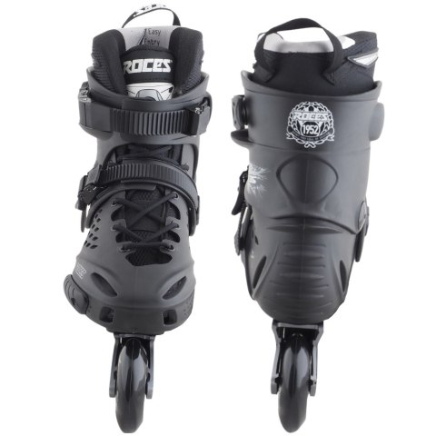 Łyżworolki Roces X35 TIF czarno-srebrne 400849 01