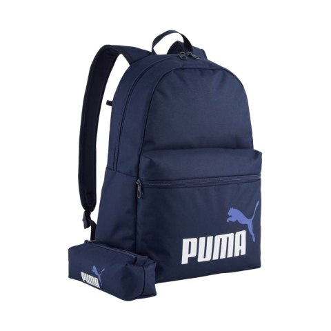 Plecak Puma Phase Set + piórnik granatowy 91191 03