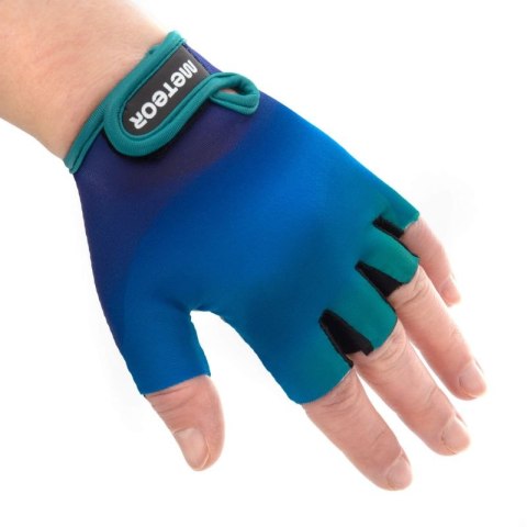 Rękawiczki rowerowe Meteor Kids Fluid Jr 17397 roz. M