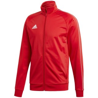 Bluza męska adidas Core 18 Polyester Jacket czerwona CV3565
