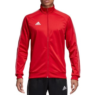Bluza męska adidas Core 18 Polyester Jacket czerwona CV3565