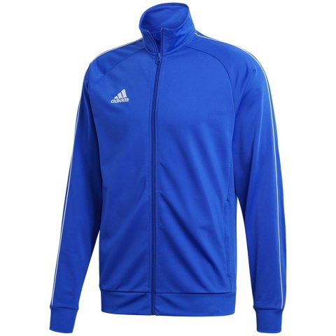 Bluza męska adidas Core 18 Polyester Jacket niebieska CV3564 Bluza męska adidas Core 18 Polyester Jacket niebieska CV3564