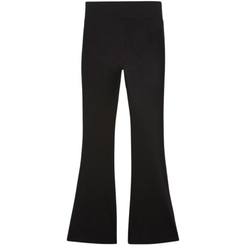 Legginsy damskie Puma Ess High-Waist Flared czarne 631542 01