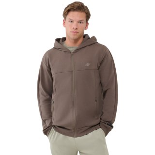 Bluza męska 4F M1537 ciemny brązowy 4FWSS25TSWSM1537 80S