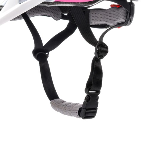 Kask rowerowy Meteor MV29 Drizzle L 58-61 cm biało-różowy 16918