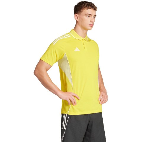 Koszulka męska adidas Tiro 25 Competition Polo żółta JY1896