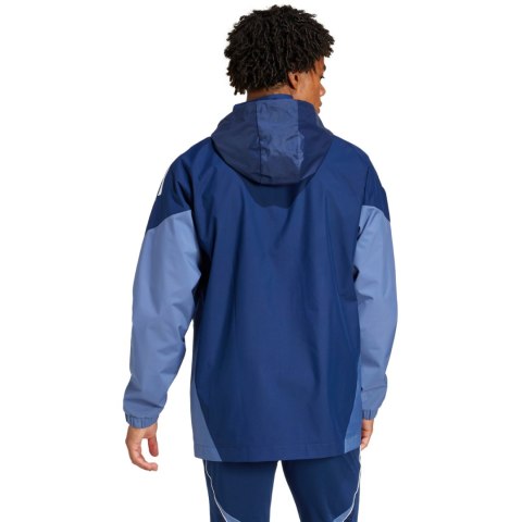 Kurtka męska adidas Tiro 25 Competition All-Weather niebieska JI6543