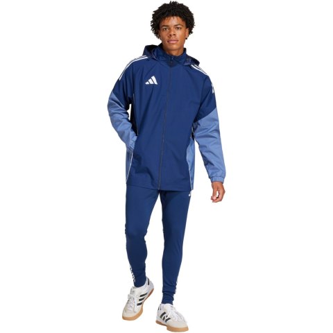 Kurtka męska adidas Tiro 25 Competition All-Weather niebieska JI6543