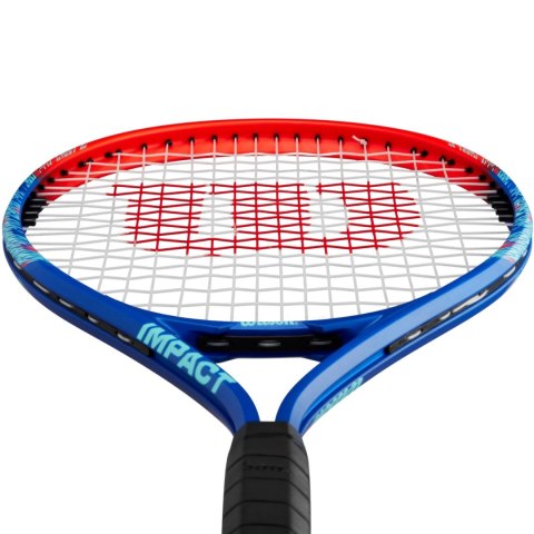 Rakieta do tenisa ziemnego Wilson Impact Rkt 3 4 3/8 niebiesko-pomarańczowa WR147510U3