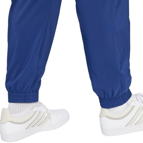 Spodnie męskie adidas Essentials Small Logo Cargo niebieskie JD1825