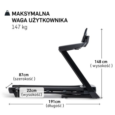 Bieżnia elektryczna Nordictrack T10 NTL15425