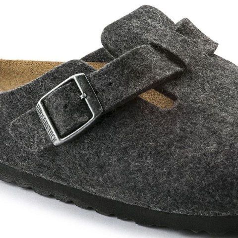 Klapki Birkenstock Boston FE Anthrazit 160371
