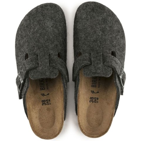 Klapki Birkenstock Boston FE Anthrazit 160371
