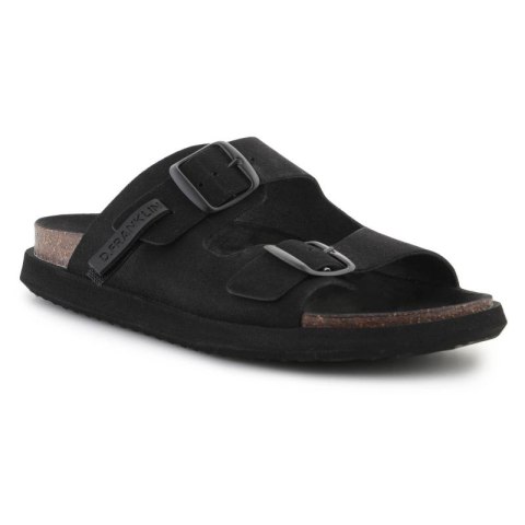 Klapki D.Franklin Vibe Sandals Buckle DFSH407001-BLAC Klapki D.Franklin Vibe Sandals Buckle DFSH407001-BLAC