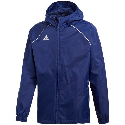 Kurtka dla dzieci adidas Core 18 Rain JUNIOR granatowa CV3742