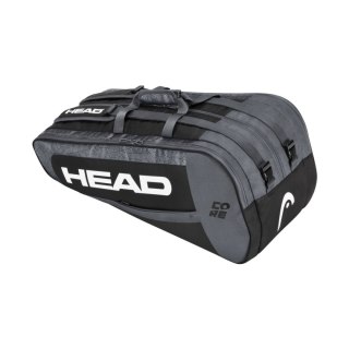 Torba tenisowa Head Core 9R Supercombi czarno-szara 283391