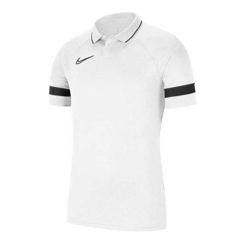 Koszulka Nike Academy 21 polo Jr CW6106-100 Koszulka Nike Academy 21 polo Jr CW6106-100