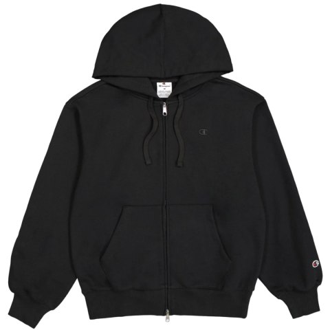 Bluza damska Champion Full Zip Hoodie Sweatshirt czarna 117787 KK001 Bluza damska Champion Full Zip Hoodie Sweatshirt czarna 117787 KK001