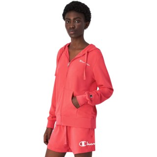 Bluza damska Champion Full Zip Hoodie Sweatshirt różowa 118099 PS203