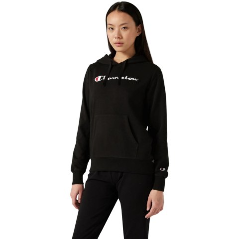 Bluza damska Champion Hooded Sweatshirt czarna 118097 KK001