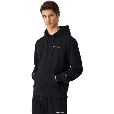 Bluza męska Champion Hooded Sweatshirt czarna 220729 KK001