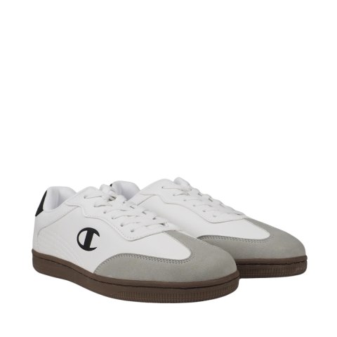 Buty męskie Champion Prestige Mix Material Low Cut białe S22330 WW001