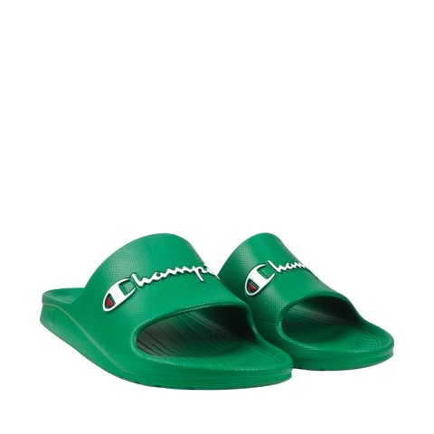 Klapki męskie Champion Cabana Slide zielone S22413 GS130