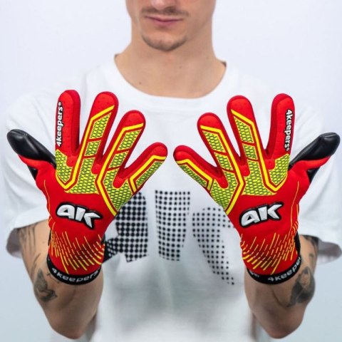Rękawice bramkarskie 4keepers Neo Elegant Neo Lava NC Jr S982843 Rękawice bramkarskie 4keepers Neo Elegant Neo Lava NC Jr S982843
