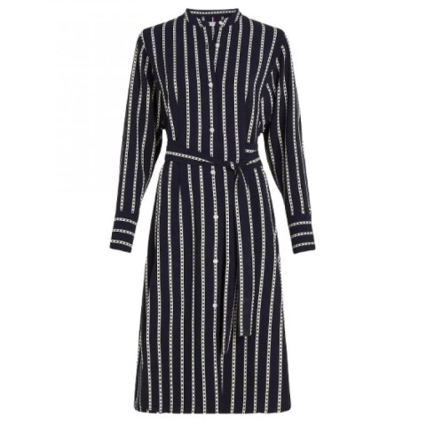 Sukienka Tommy Hilfiger Argyle Strip W WW0WW40365
