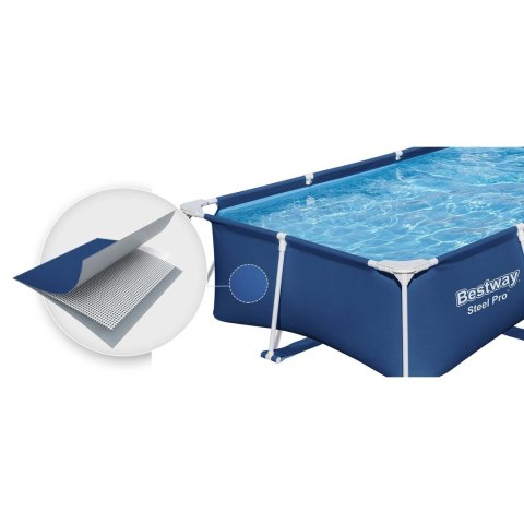 Basen ogrodowy stelażowy 259x170x61 cm zestaw 15w1 Bestway 56403N Basen ogrodowy stelażowy 259x170x61 cm zestaw 15w1 Bestway 56403N