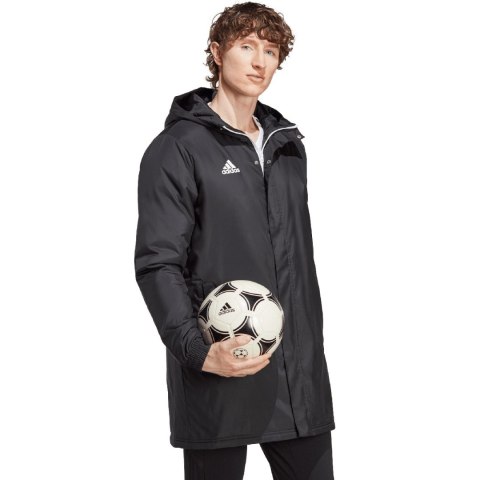 Kurtka męska adidas Entrada 22 Stadium czarna IB6076 Kurtka męska adidas Entrada 22 Stadium czarna IB6076
