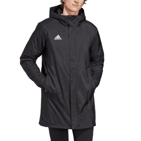 Kurtka męska adidas Entrada 22 Stadium czarna IB6076 Kurtka męska adidas Entrada 22 Stadium czarna IB6076