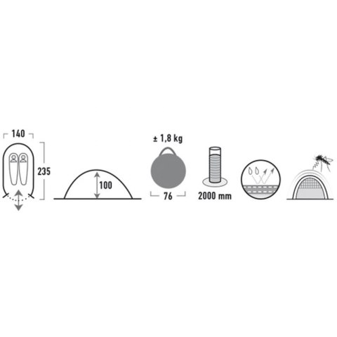 Namiot High Peak Vision 2 10108