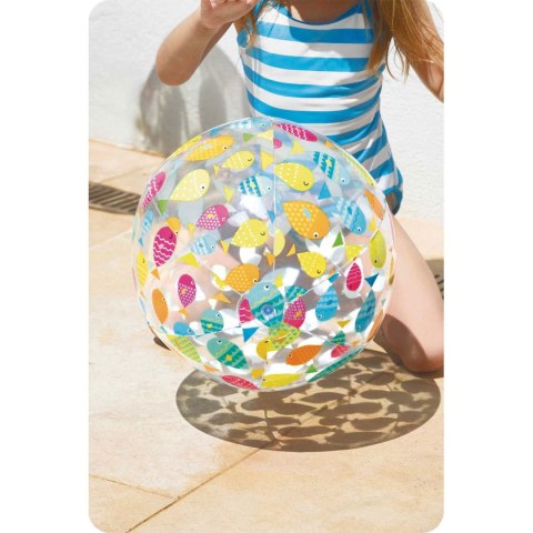 Dmuchana piłka plażowa wesołe rybki 51 cm INTEX 59040 Dmuchana piłka plażowa wesołe rybki 51 cm INTEX 59040