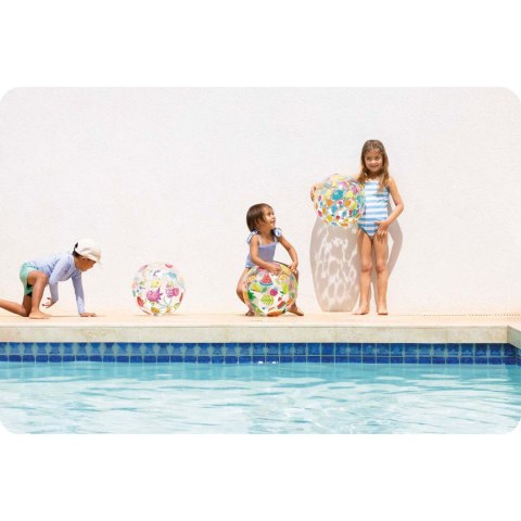 Dmuchana piłka plażowa wesołe rybki 51 cm INTEX 59040 Dmuchana piłka plażowa wesołe rybki 51 cm INTEX 59040
