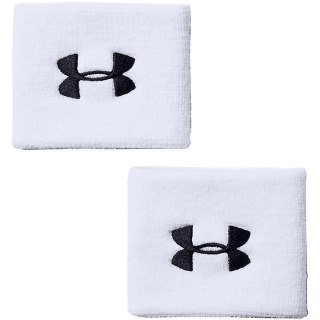 Frotki na rękę Under Armour Performance Wristbands białe 1276991 100