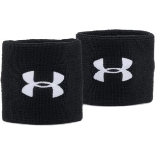 Frotki na rękę Under Armour Performance Wristbands czarne 1276991 001